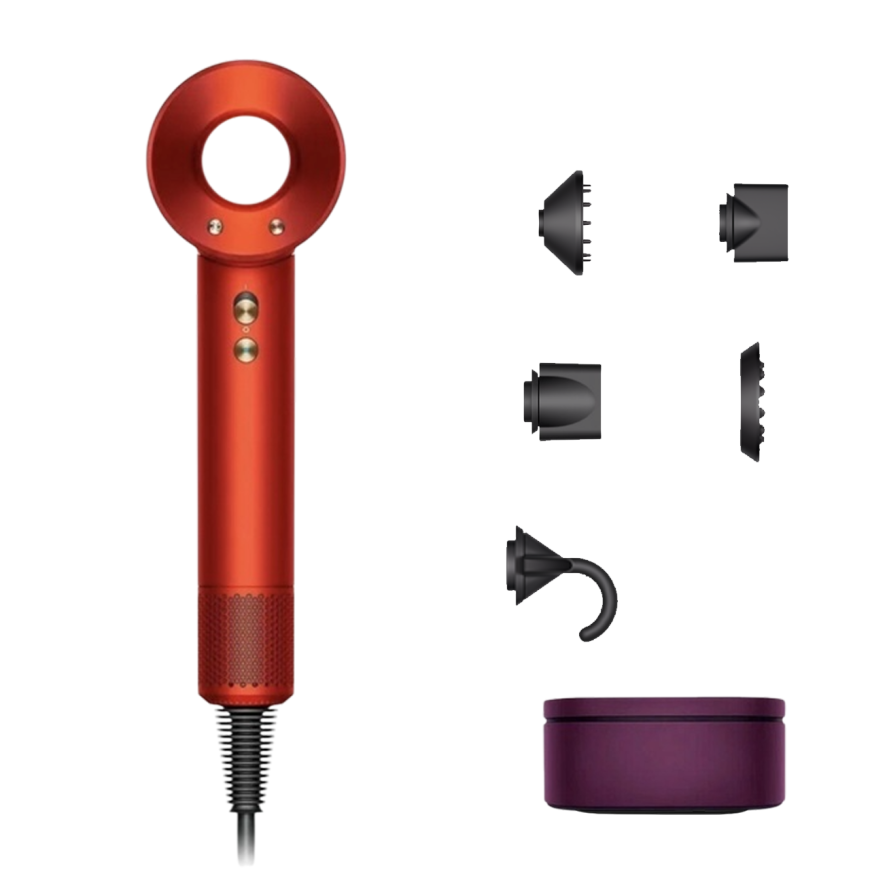 Фен Dyson HD08 Supersonic Gift Edition (Topaz Orange) (2022)
