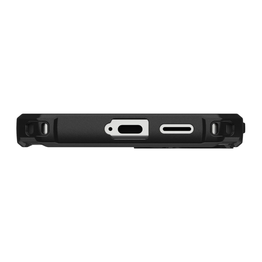 Защитный композитный чехол с поддержкой MagSafe UAG Pathfinder Clear для Samsung Galaxy S25+ - фото 4