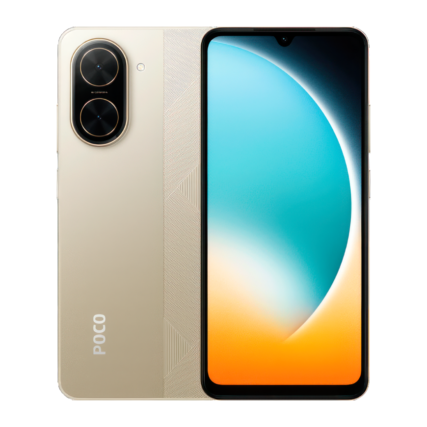 Смартфон Xiaomi POCO C71 3 ГБ + 64 ГБ (Золотой | Gold) (версия Global)