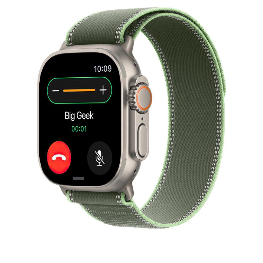 Браслет Apple Trail Loop для Apple Watch 44, 45, 46 мм и Ultra 49 мм (размер S/M)