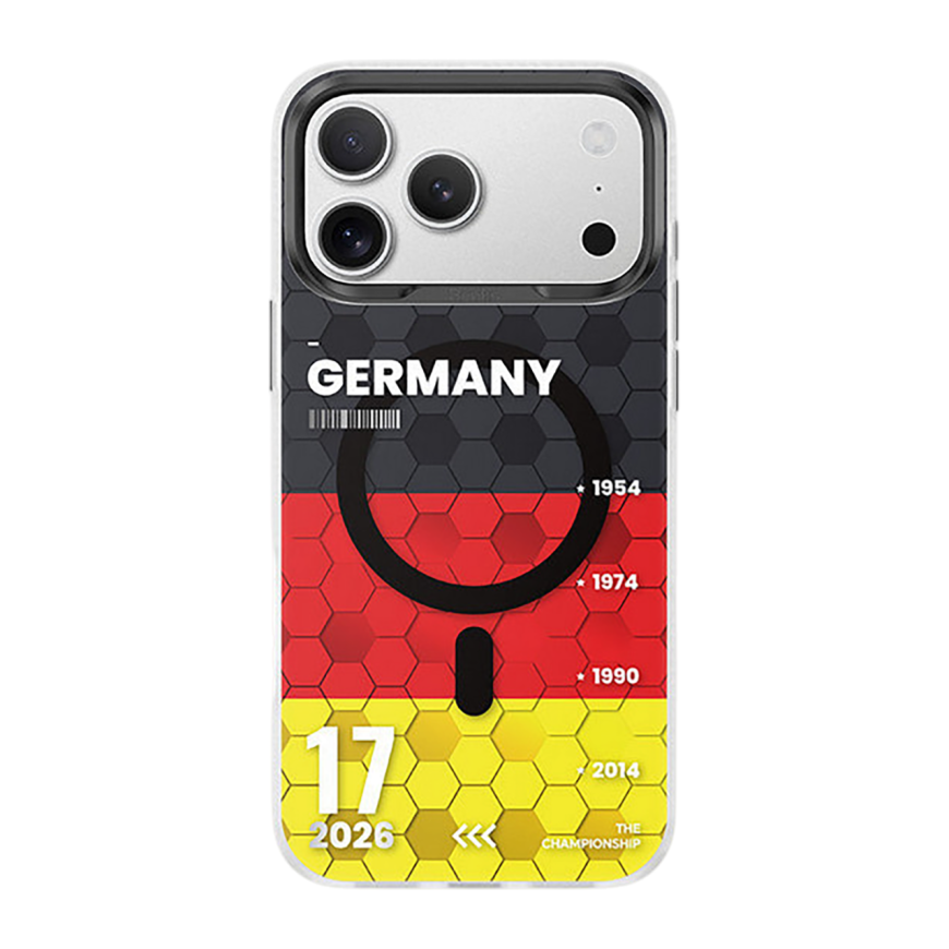 Пластиковый чехол MagSafe Benks Dynamic The Championship «Германия» для iPhone 17 Pro Max