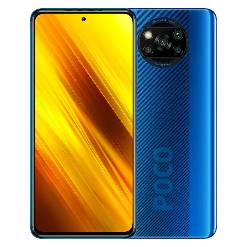 Смартфон Xiaomi POCO X3 NFC 6 ГБ + 128 ГБ («Синий кобальт» | Cobalt Blue)