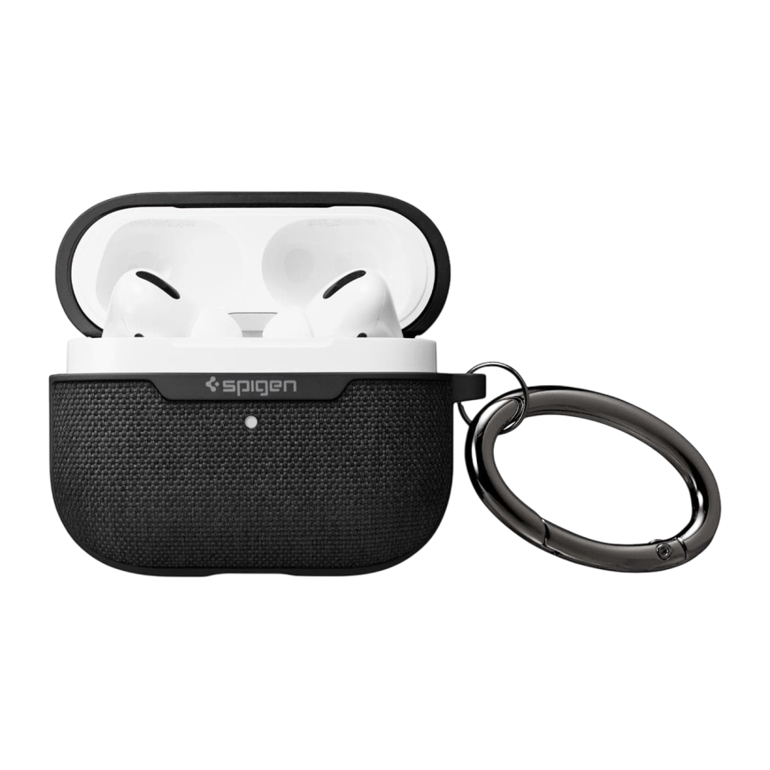 Гибридный тканевый чехол с карабином Spigen Urban Fit для AirPods Pro 2 - фото 2