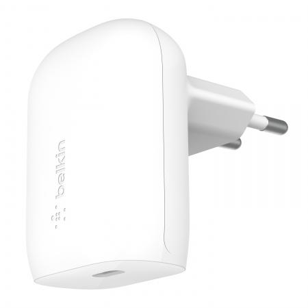 Сетевое зарядное устройство Belkin BoostCharge мощностью 30 Вт (USB-C) (WCA005)