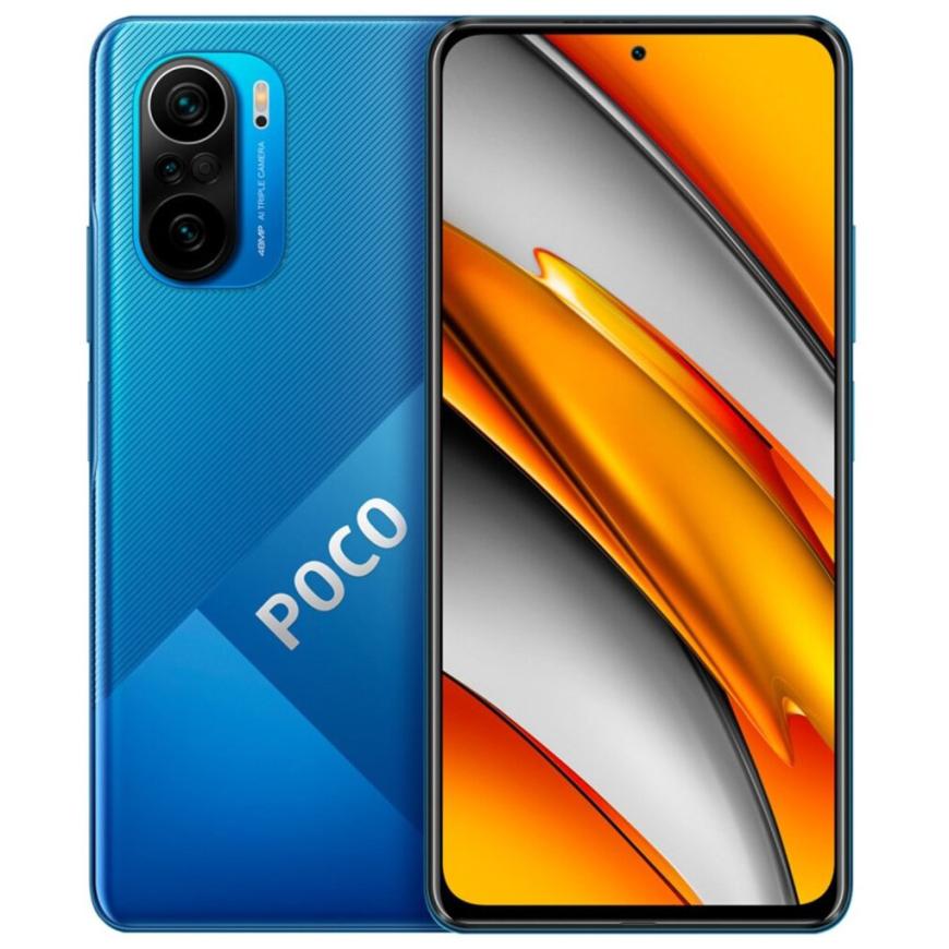 Смартфон Xiaomi POCO F3 NFC 6 ГБ + 128 ГБ («Синий океан» | Deep Ocean Blue)