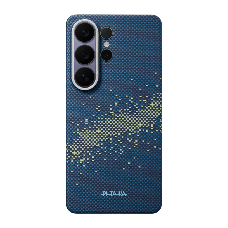Арамидный чехол MagSafe PITAKA StarPeak Aaron Button Edge Case для Samsung Galaxy S26 Ultra