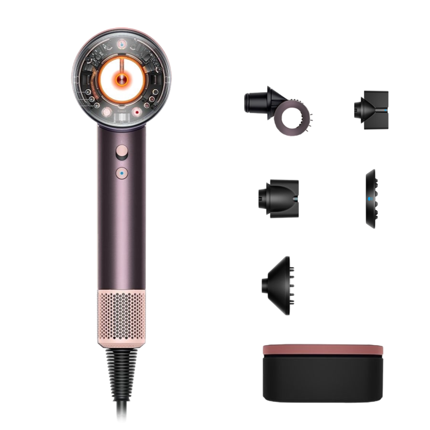 Фен Dyson Supersonic Nural Hair Dryer HD16 Gift Edition (Jasper plum) (2025)