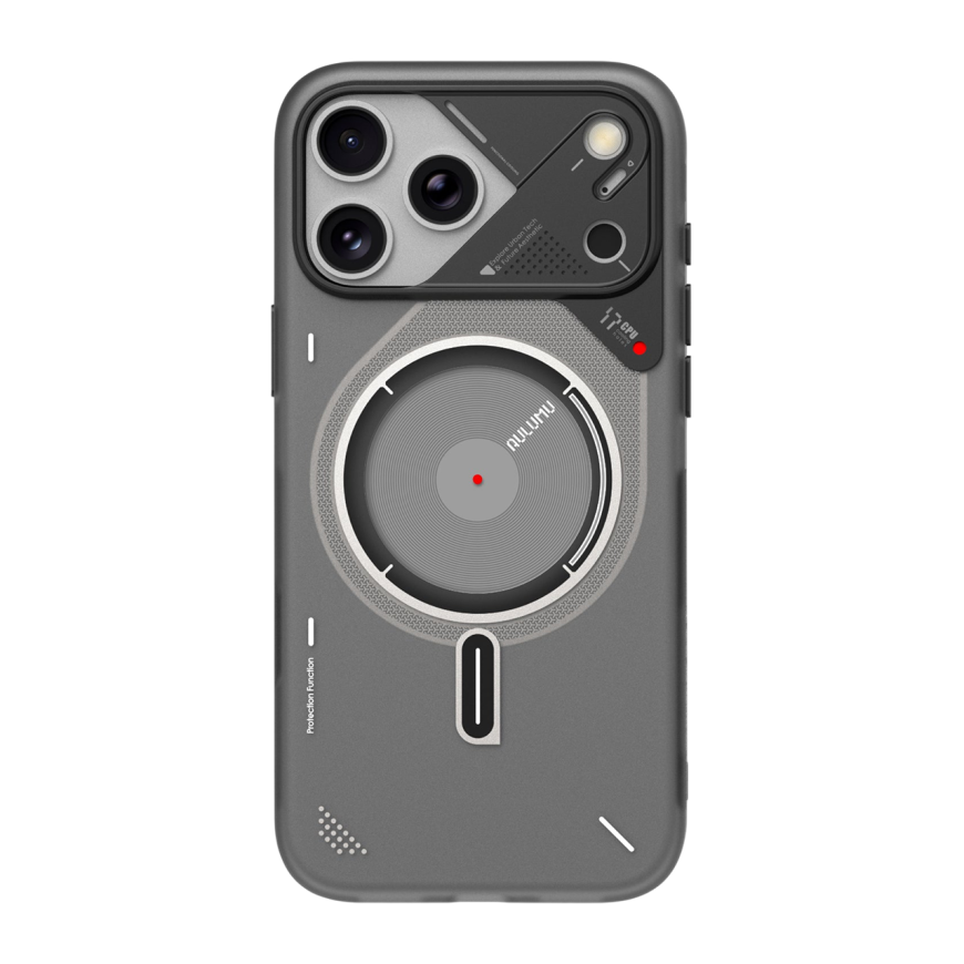 Прозрачный чехол MagSafe Aulumu A17 Frosted Case для iPhone 17 Pro Max