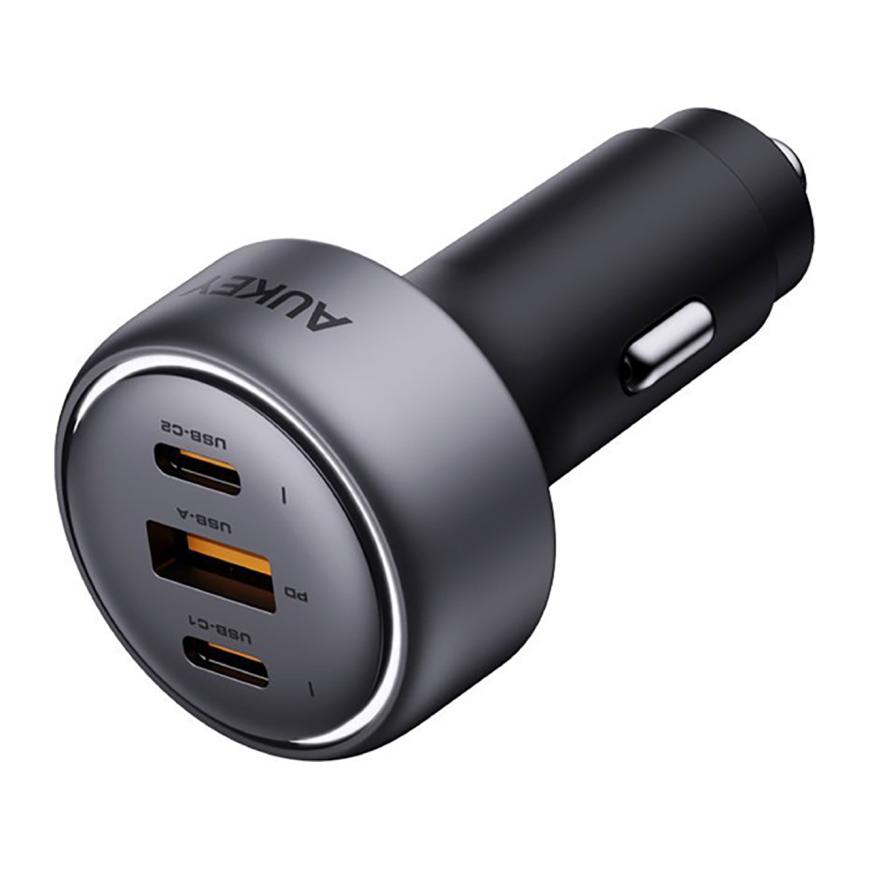 Автомобильное зарядное устройство AUKEY Pathfinder Mix 3 мощностью 66 Вт (2 USB-C, USB-A)