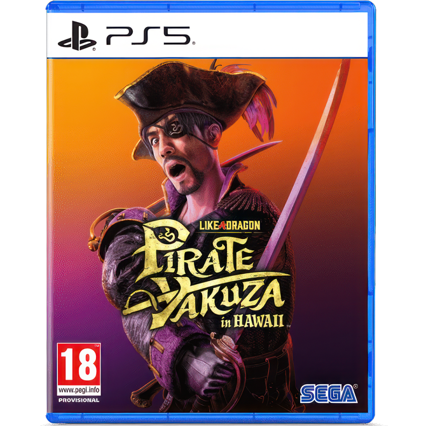 Игра Like a Dragon: Pirate Yakuza in Hawaii для PlayStation 5 (интерфейс и субтитры на русском языке)