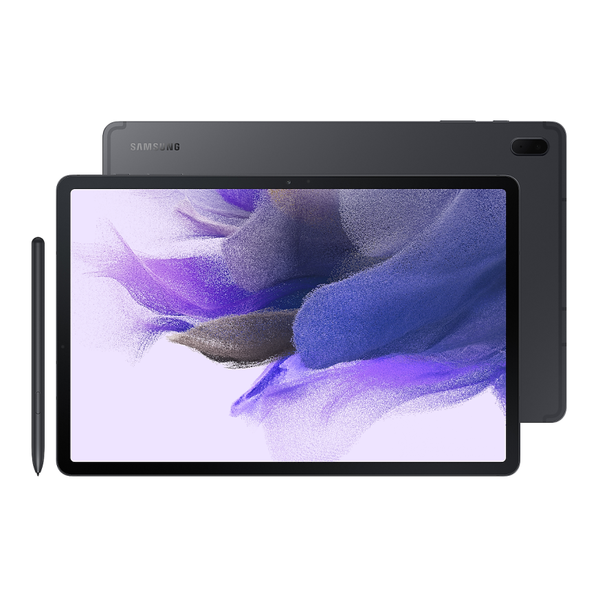 Планшет Samsung Galaxy Tab S7 FE 12,4", 8 ГБ | 256 ГБ, Wi-Fi (Чёрный | Mystic Black) (T733)