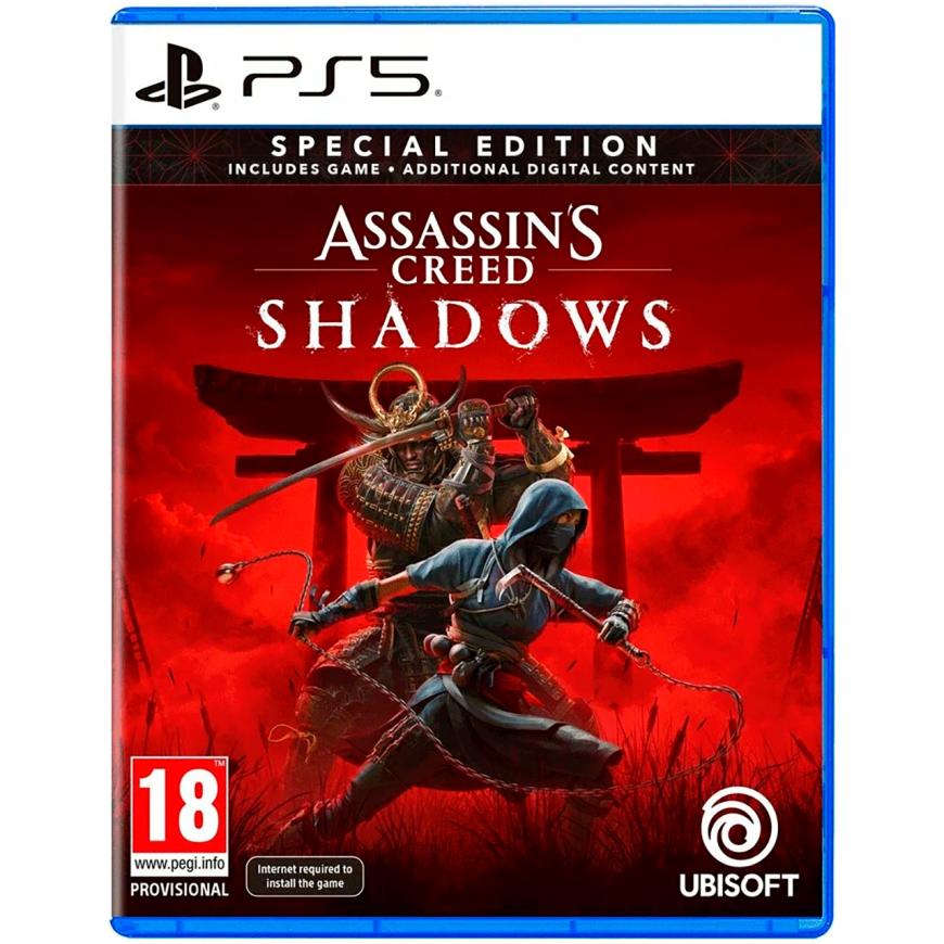 Игра Assassin's Creed Shadows — Special Edition для PlayStation 5 (интерфейс и субтитры на русском языке)