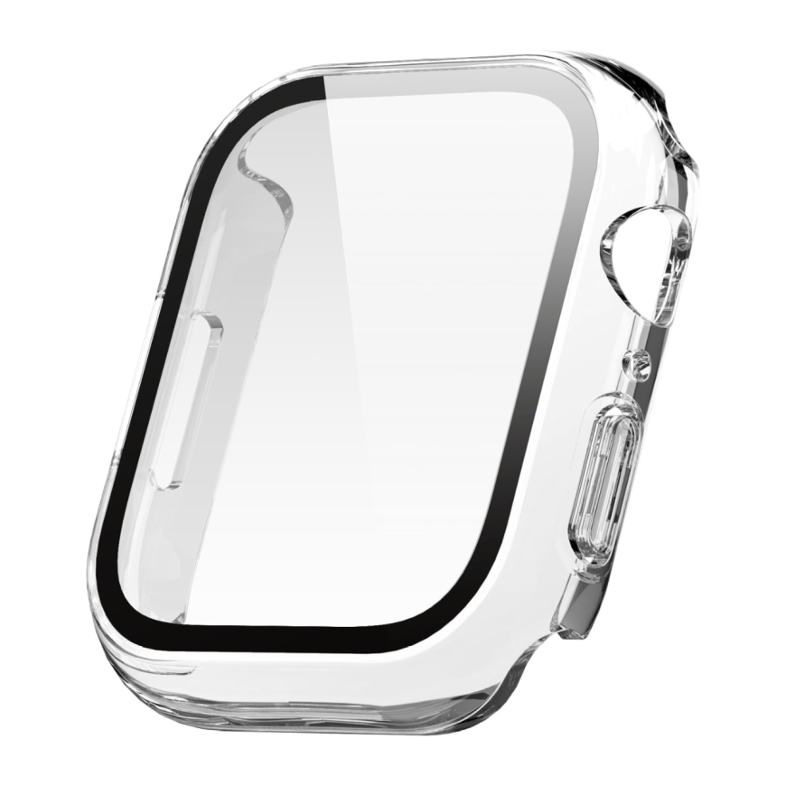 Прозрачный чехол с защитным стеклом elago Clear Shield Case для Apple Watch 46 мм