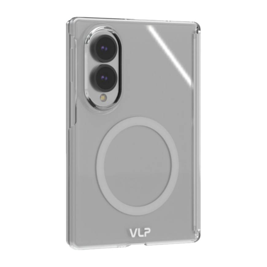 Прозрачный чехол MagSafe с защитой шарнира VLP Crystal Flex Case для Samsung Galaxy Z Fold8