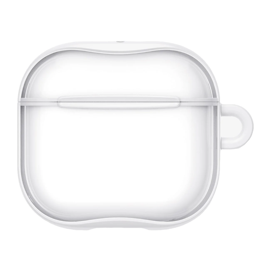 Прозрачный чехол с карабином Spigen Ultra Hybrid для AirPods 4