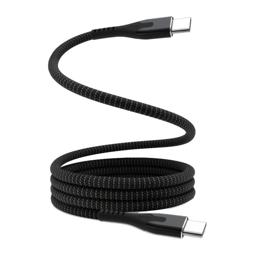 Магнитный кабель с оплёткой Statik MagStack Pro USB-C (USB 2.0) (1 м)