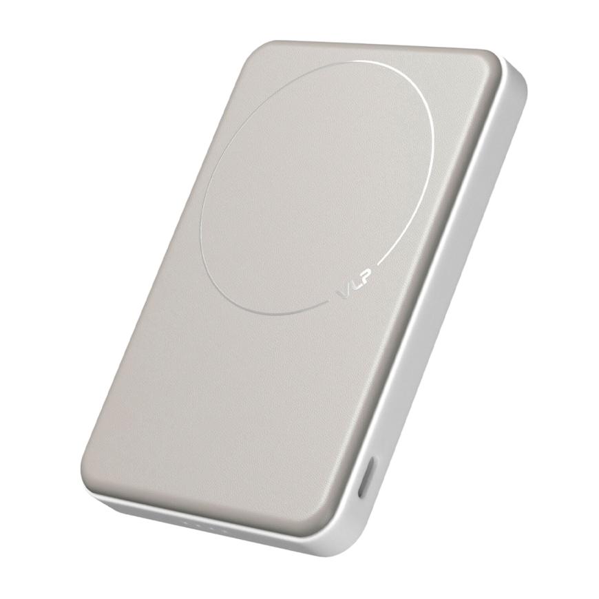 Внешний аккумулятор MagSafe с подставкой-держателем VLP Solid Energy (Qi2) (5000 мА·ч)