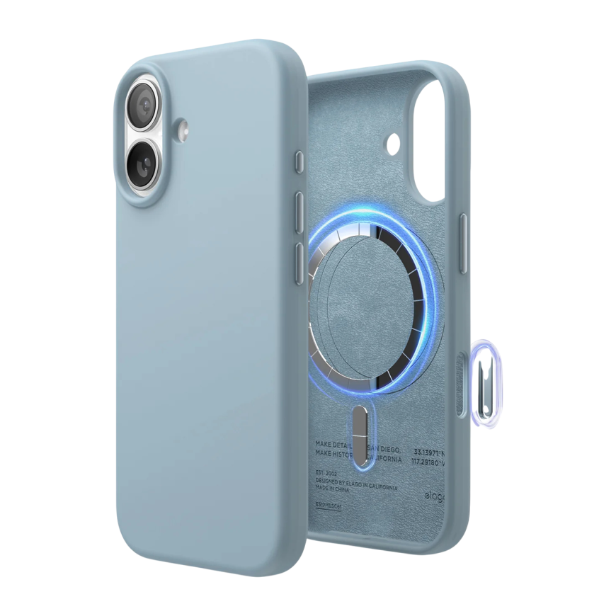 Силиконовый чехол MagSafe elago Silicone Case для iPhone 17