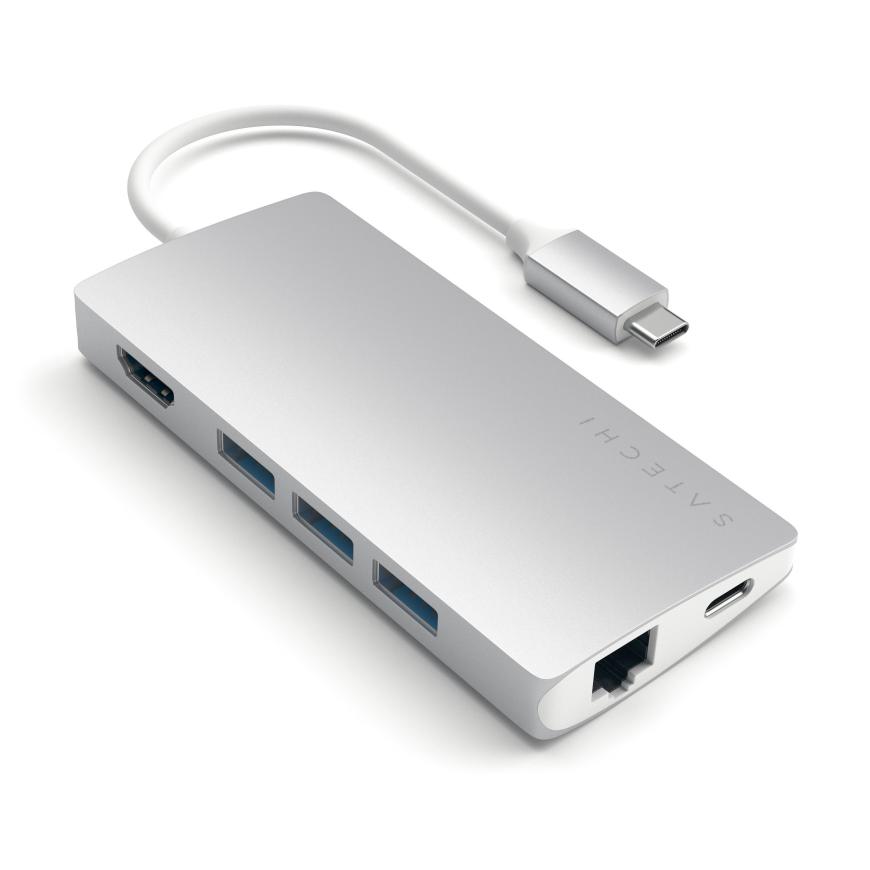 USB-Хаб Satechi Multiport Adapter V2 с USB-C