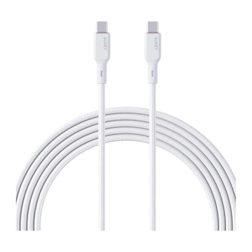 Кабель с оплёткой AUKEY Circlet Blink USB-C (USB 2.0) (1 м)