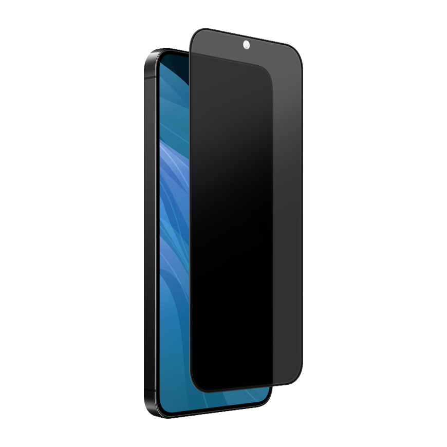 Глянцевое защитное стекло с фильтром конфиденциальности Uniq Optix Covex Privacy для Samsung Galaxy S26