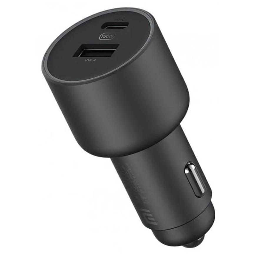 Автомобильное зарядное устройство Xiaomi мощностью 67 Вт (USB-C, USB-A) и кабель USB-C (1 м) (CC07ZM, EAC — Global)