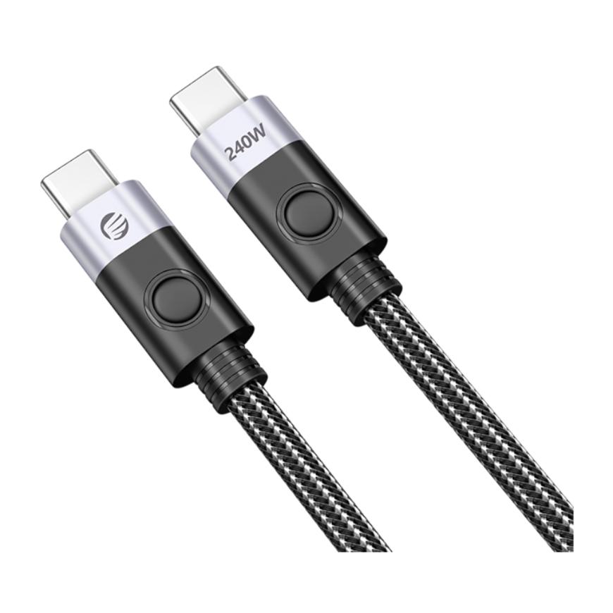 Кабель с оплёткой и ремешком ORICO USB-C (USB 3.2 Gen 2x2) (0,5 м) (CC240-20)