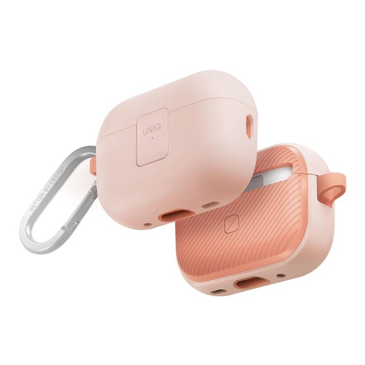 Термополиуретановый чехол с карабином и защёлкой Uniq Clyde для AirPods Pro 2