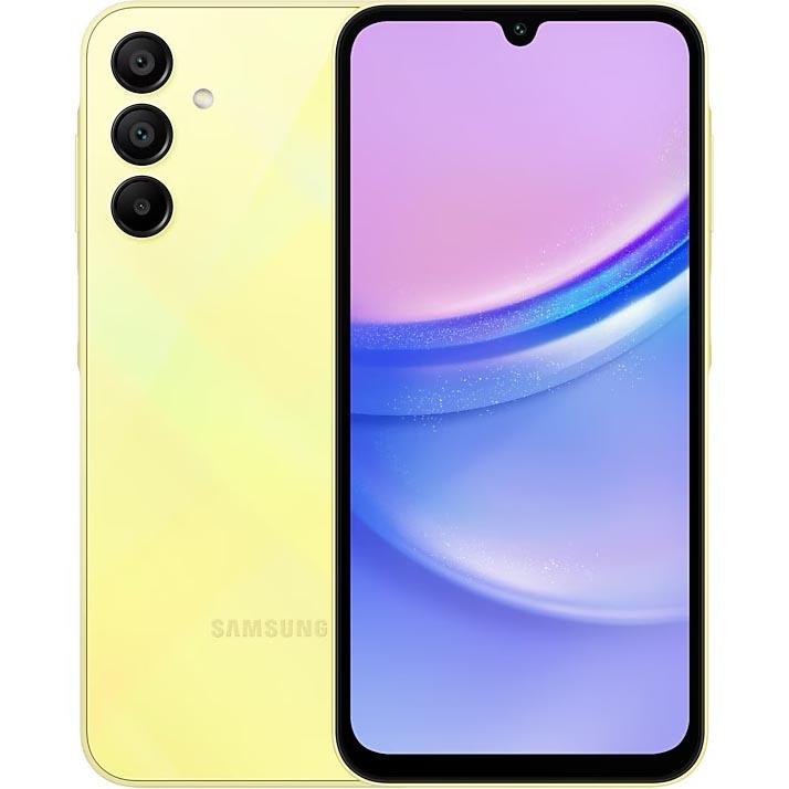 Смартфон Samsung Galaxy A15 LTE 4 ГБ | 128 ГБ (Жёлтый | Yellow)