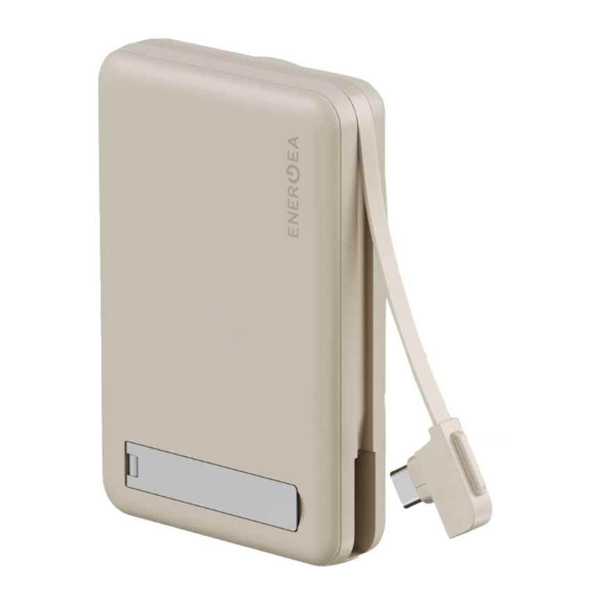 Внешний аккумулятор MagSafe с подставкой Energea MagPac Pro+ (Qi2) (10000 мА·ч)