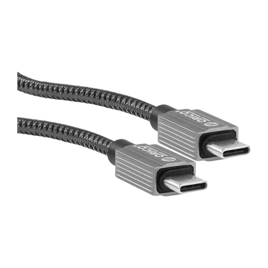 Кабель с оплёткой и ремешком ORICO USB-C (USB 2.0) (2 м) (GQA60)