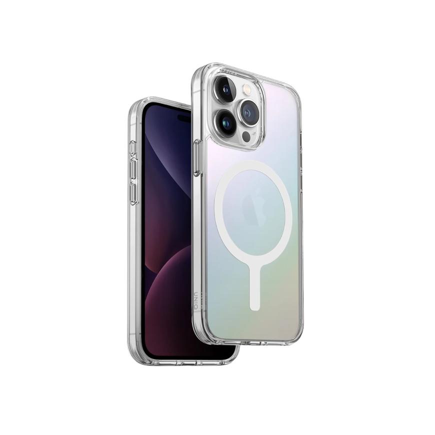 Прозрачный чехол MagSafe Uniq LifePro Xtreme для iPhone 15 Pro