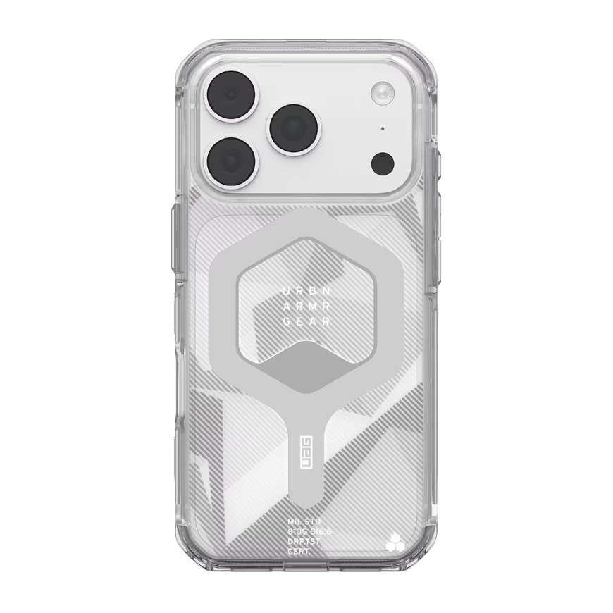 Прозрачный чехол MagSafe UAG Plyo IML для iPhone 17 Pro и 18 Pro