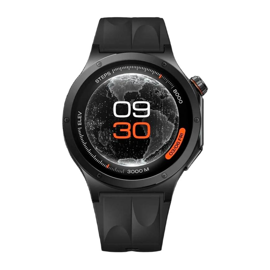 Умные часы OnePlus Watch 4 Midnight Titanium, ремешок из фторкаучука (версия Global)