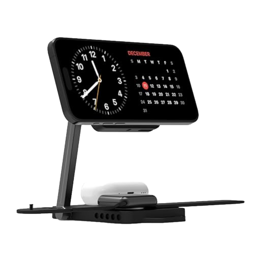 Складная зарядная станция MagSafe Aulumu M01 Charging Station для iPhone, AirPods и Apple Watch