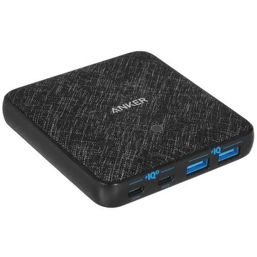 Многопортовое сетевое зарядное устройство Anker PowerPort Atom III Slim мощностью 65 Вт (2 USB-C, 2 USB-A) (GaN)