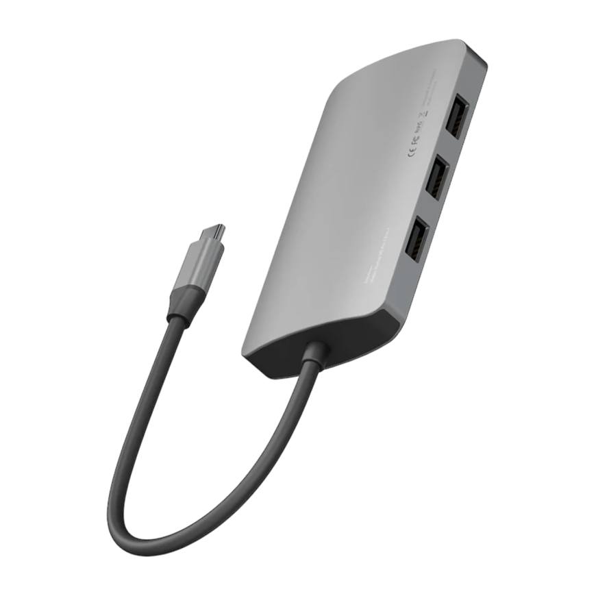 USB-Хаб Energea AluHub HD Pro 2 с USB-C - фото 1