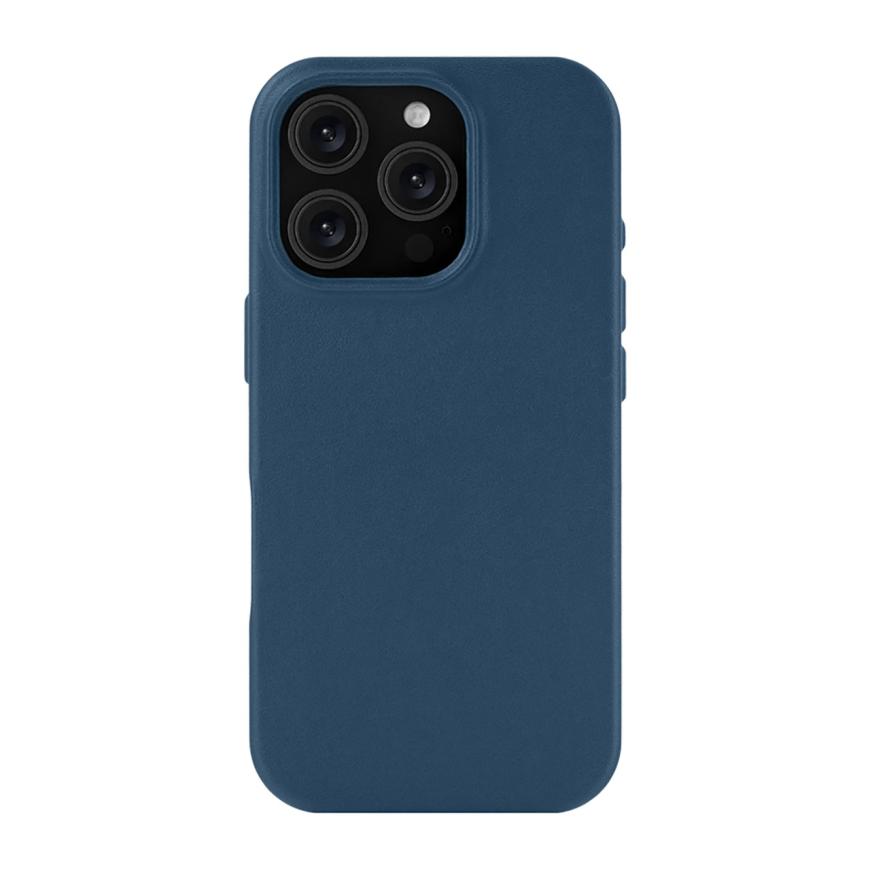 Кожаный чехол MagSafe uBear Capital Leather Case для iPhone 16 Pro