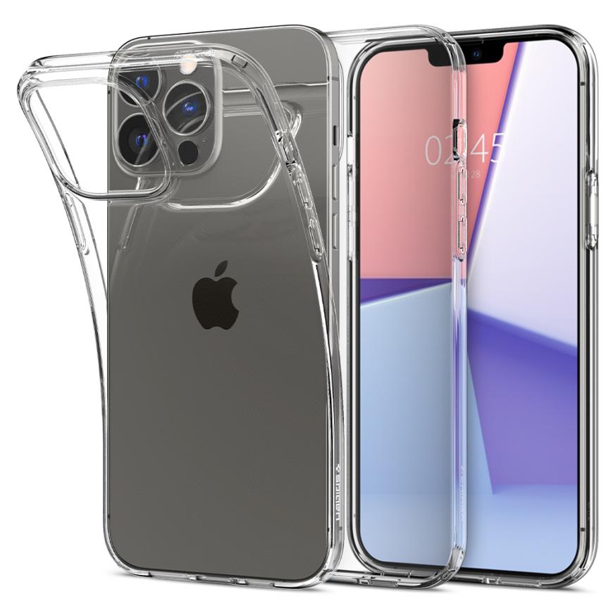 Термополиуретановый чехол Spigen Crystal Flex для iPhone 13 Pro