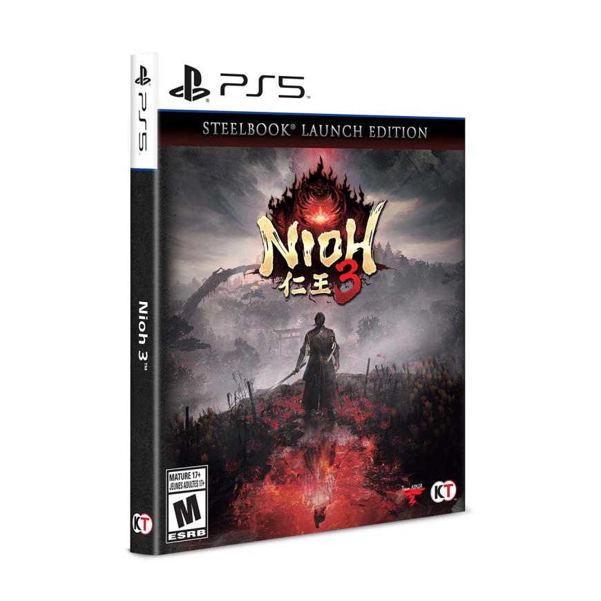 Игра Nioh 3 — Steelbook Launch Edition для PlayStation 5 (интерфейс и субтитры на русском языке)