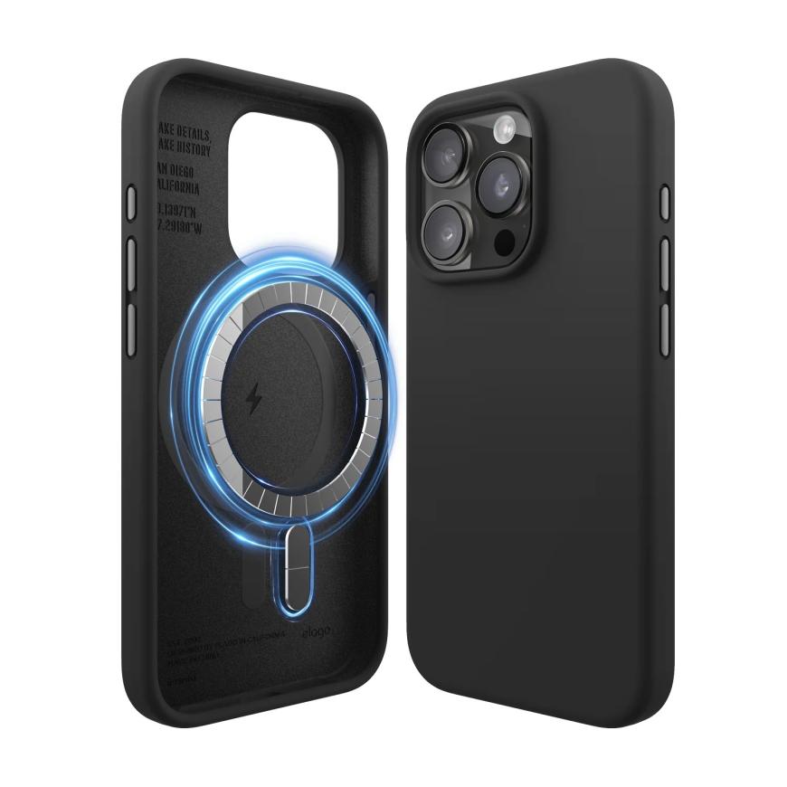 Силиконовый чехол MagSafe elago Silicone Case для iPhone 15 Pro