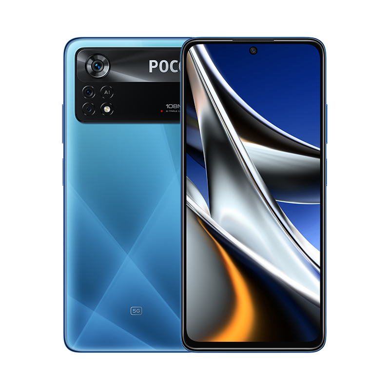 Смартфон Xiaomi POCO X4 Pro NFC 5G 8 ГБ + 256 ГБ («Лазерный синий» | Laser Blue)
