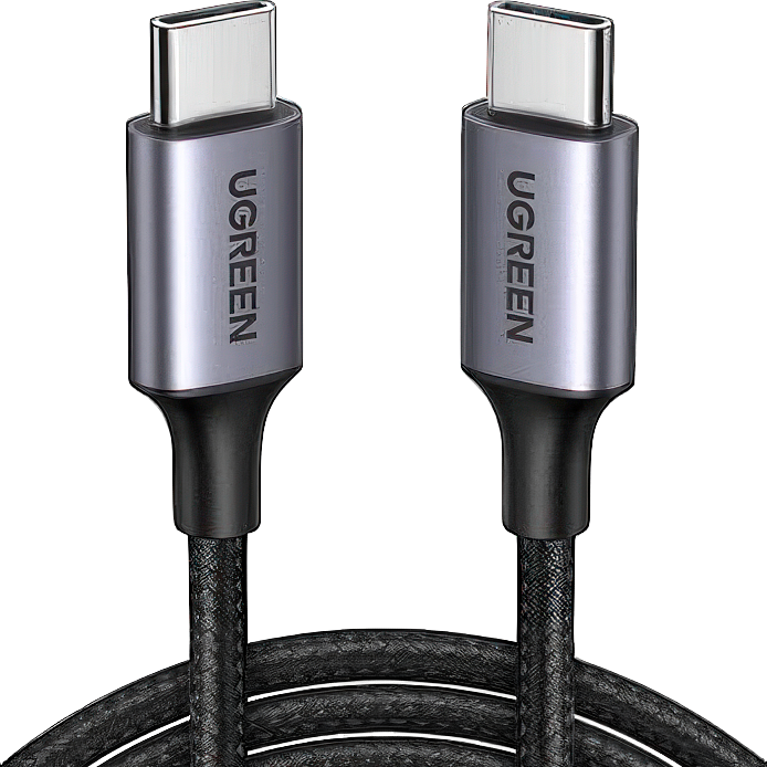 Кабель с нейлоновой оплёткой Ugreen USB-C (1 м) (US261)