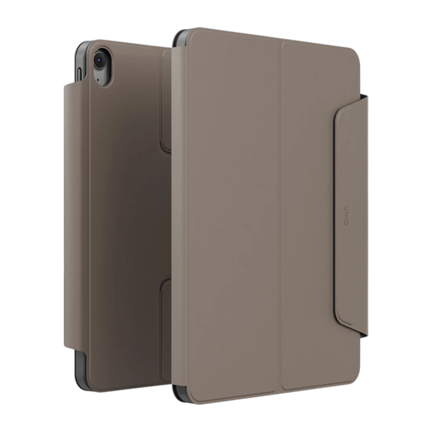 Магнитный чехол-накладка и обложка-подставка Uniq Rovus SnapMount для iPad (A16 | 2025) и 10-го поколения (2022)