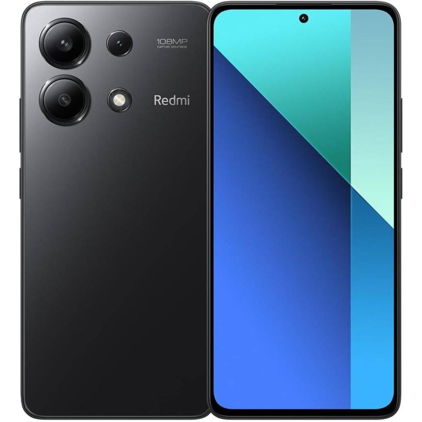 Смартфон Xiaomi Redmi Note 13 4G 8 ГБ + 128 ГБ («Полночный чёрный» | Midnight Black) (версия Global)