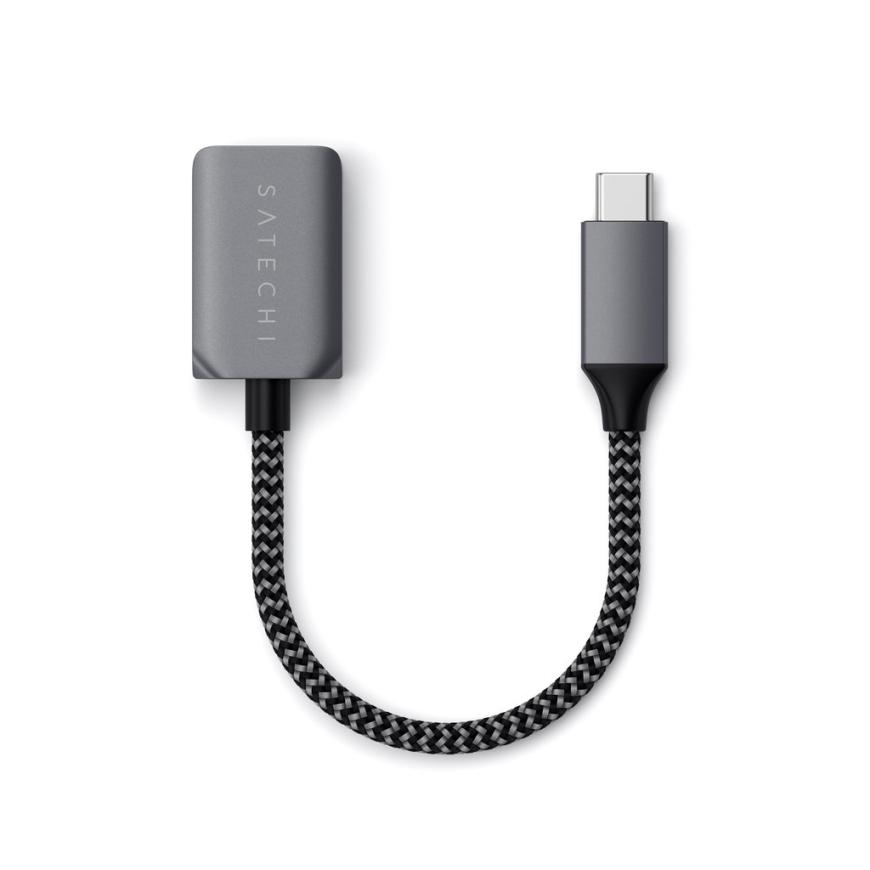 Адаптер Satechi USB-C — USB-A 3.0 (ST-UCATCM)