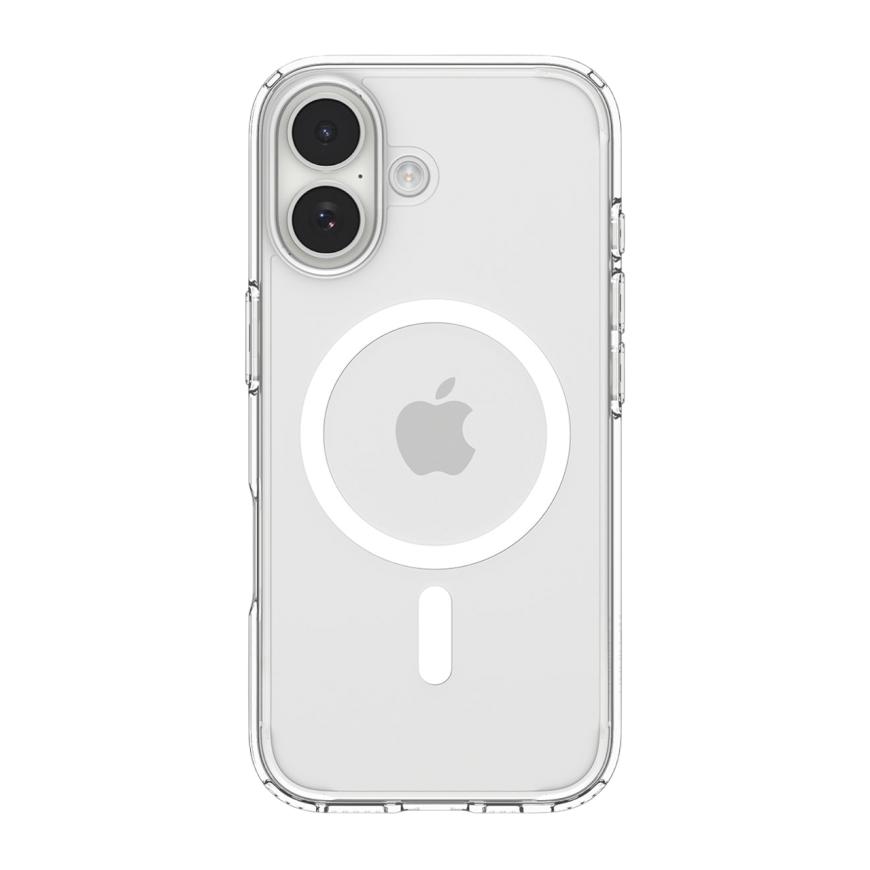 Прозрачный чехол MagSafe Spigen Ultra Hybrid (Mag Fit) для iPhone 17