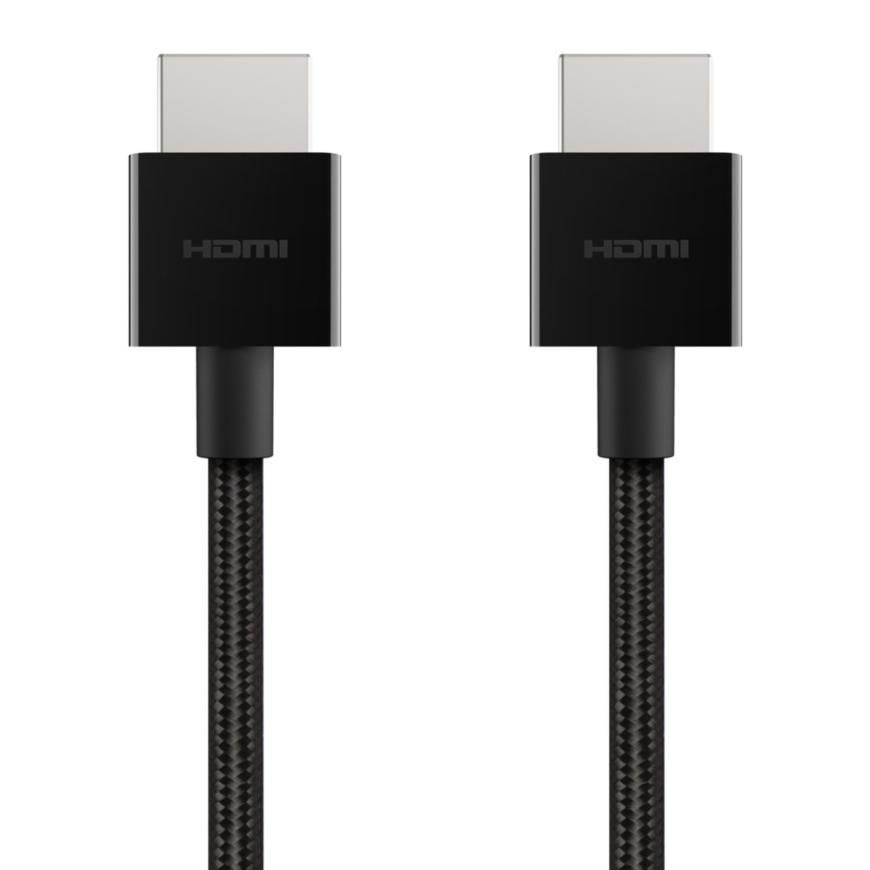 Кабель с оплёткой Belkin HDMI 2.1 Ultra High Speed с Ethernet (2 м) (AV10176)