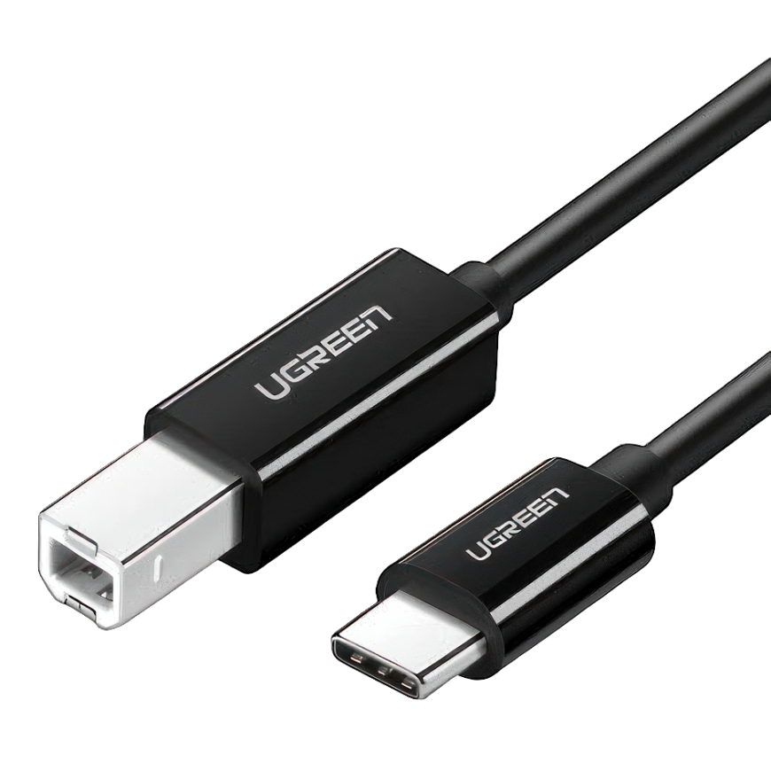 Кабель Ugreen USB-C — USB-B (2 м) (US241)