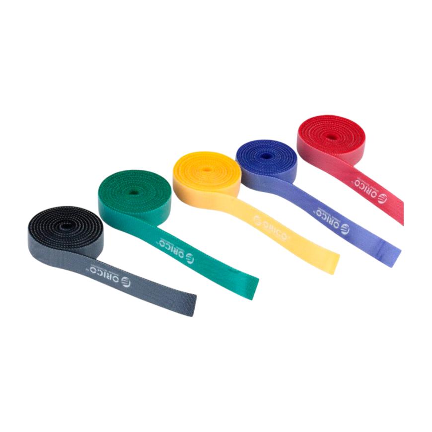 Кабельная стяжка-липучка ORICO (1 м) (5 шт.) (CBT-5S)